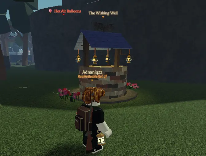 Wishing Well in beaks